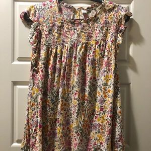 Old Navy Floral Sleeveless Blouse